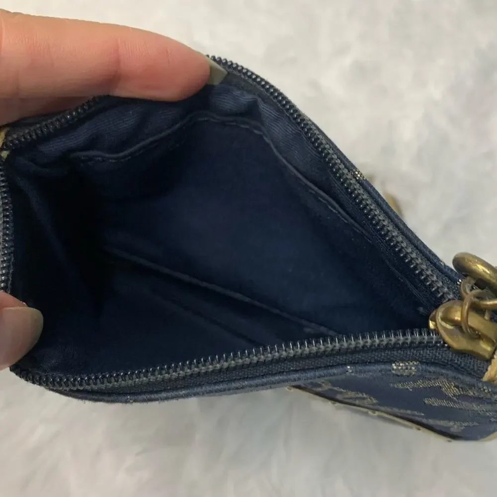 Coach Heart Scribble Wristlet
